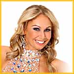 stage photo of Kym Johnson